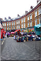 Brixton : market stalls, Electric Avenue