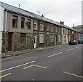 Row of houses, Ogwy Street, Nantymoel