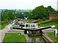 SP6989 : Foxton Locks in Leicestershire by Roger  Kidd