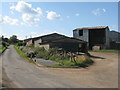 Farm buildings by the A1