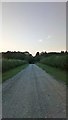 Driveway to North Hill Cottage