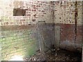 TG1521 : RAF Swannington - latrine (interior) by Evelyn Simak