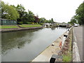 The Thames Path National Trail near Hampton Court