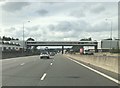 Pedestrian Bridge Across M1 at Trowell Services