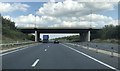 Road bridge across A421 at junction for A4280