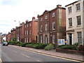 Grand houses on Glossop Road, Sheffield