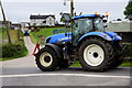 A passing tractor, Castletown