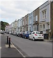 Fraser Street cars and houses, Bedminster, Bristol