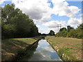 Staines Reservoirs Aqueduct north of the Church Lammas Lakes