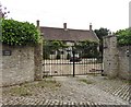 Entrance gate, Fosse Farm