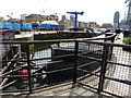 South Dock from the Thames Path National Trail