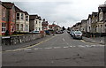 South along Swiss Road, Weston-super-Mare