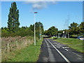 Foot and cycle path along West End Road A4180