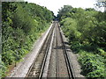 Railway lines between Windsor & Eton Riverside and Staines