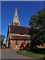 All Saints, Boyn Hill, Maidenhead from Church Close