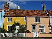 TM4656 : Cottages on Aldeburgh High Street by Neil Theasby