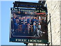 Sign for the Commercial Inn, Glossop