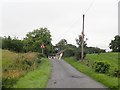 Approaching the former Cregganduff National School