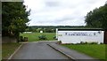 Entrance to Lanchester Cricket Club