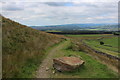 Burnley Way descending Hameldon Scouts