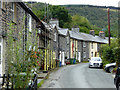 Terrace of cottages in Corris