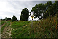 Fingerpost at Royd Edge