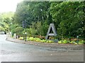 Signage at the entrance to Alderley Park