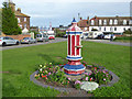 Old drinking fountain, Harwich Town station forecourt