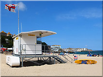 SW5240 : Lifeguard Station on Porthminster Beach by Gary Rogers