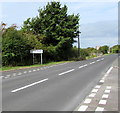 Into the village of Severn Beach, South Gloucestershire