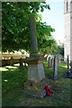 War memorial at St Nicholas Church, Snitterby