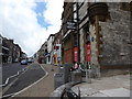 Bus stop outside Dorchester Museum