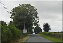 N3275 : Approaching road junction, R395 by N Chadwick