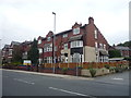 Houses and flats on Bury Old Road (A665), Prestwich