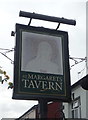 Sign for the St Margarets Tavern, Prestwich