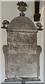 Memorial to Norreys Fynes, St Margaret church, Roughton