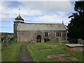 The church at St. Maughans