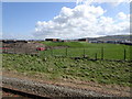 View from a Chester-Holyhead train - Sewage pumping station, Pensarn