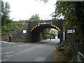 Railway bridge over the B6472