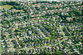 The Mere, Cheadle, from the air