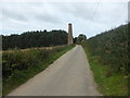 The chimney near Trevarthian Farm