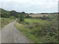 Looking east along the byway