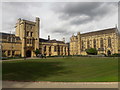 Mansfield College tower, hall and chapel