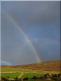 NJ1132 : Rainbow at Dalvey by Anne Burgess