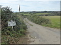 The entrance to Parc-an-Camps Farm