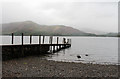 NY2620 : Derwent Water landing stage by Kate Jewell