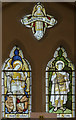 SK9465 : Stained glass window, All Saints' church, North Hykeham by Julian P Guffogg
