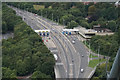 TA0225 : Humber Bridge toll plaza by Ian S
