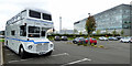 Google bus in Glasgow