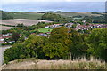 View east from Castle Hill